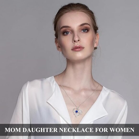 Meeshi Mom Daughter Necklace for Women - Picture 4 of 8
